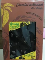 Chocolat noir Eclats de Coco et Menthe