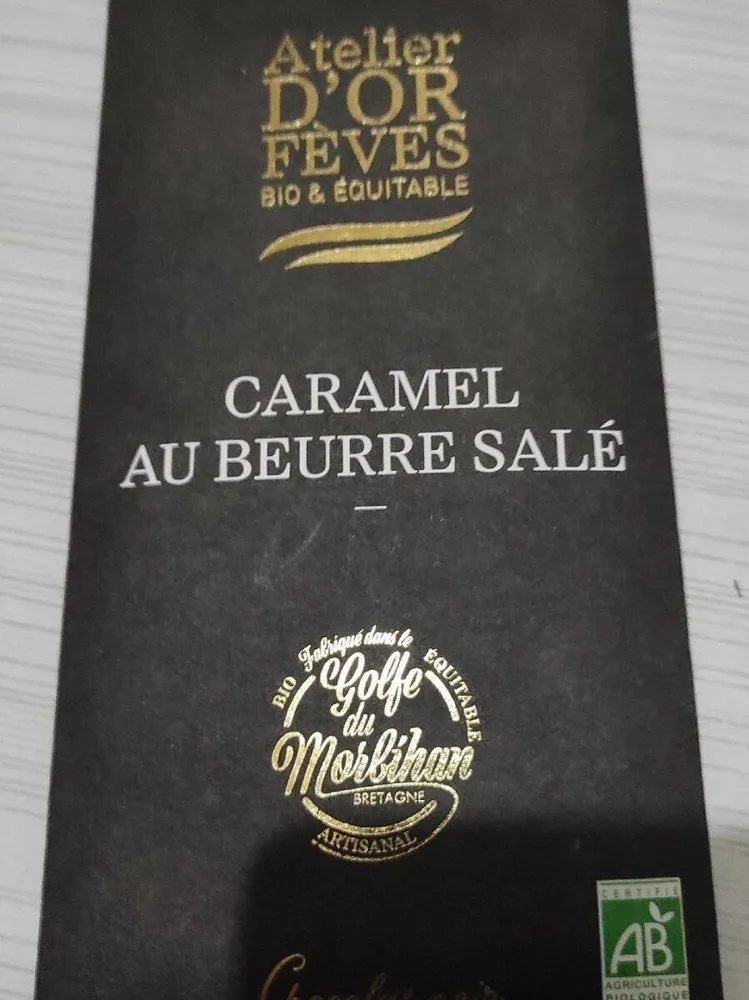 Chocolat noir caramel beurre salé
