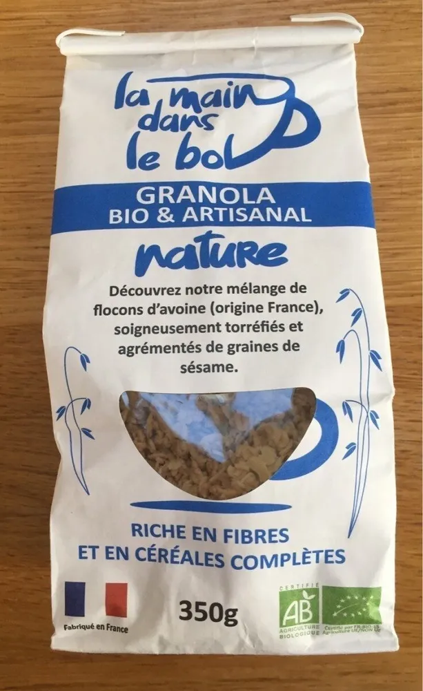 Granola bio et artisanal