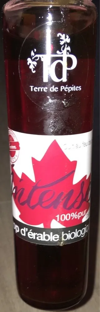 Sirop d'érable biologique