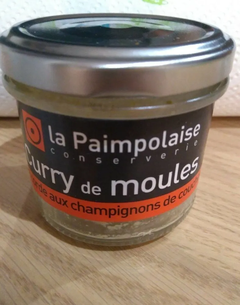Curry de moules de corde aux champignons de couche