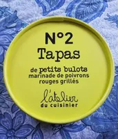 N°2 tapas de petits bulots marinade de poivrons rouges grillés