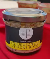 Esturgeon aux citrons rôtis