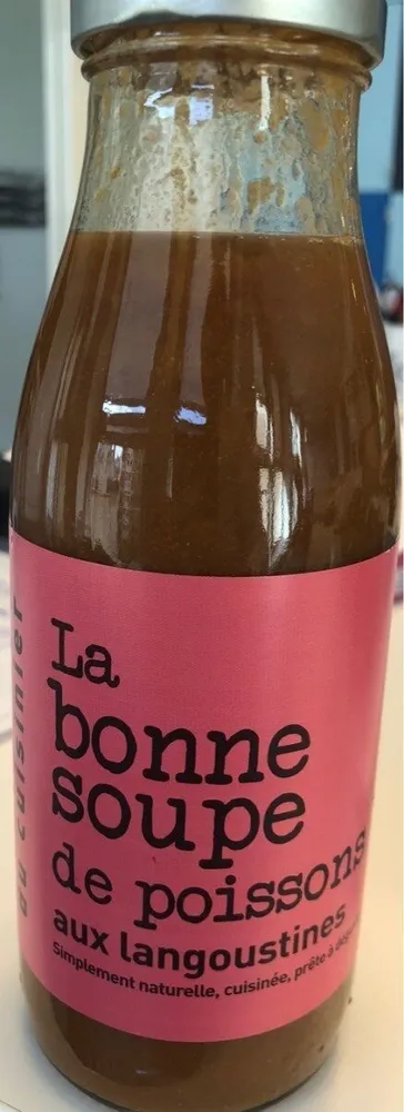 Soupe de poissons aux langoustines