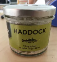 Haddock cinq épices et baies de genièvre