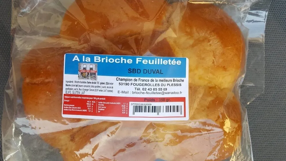 Brioche feuilletée