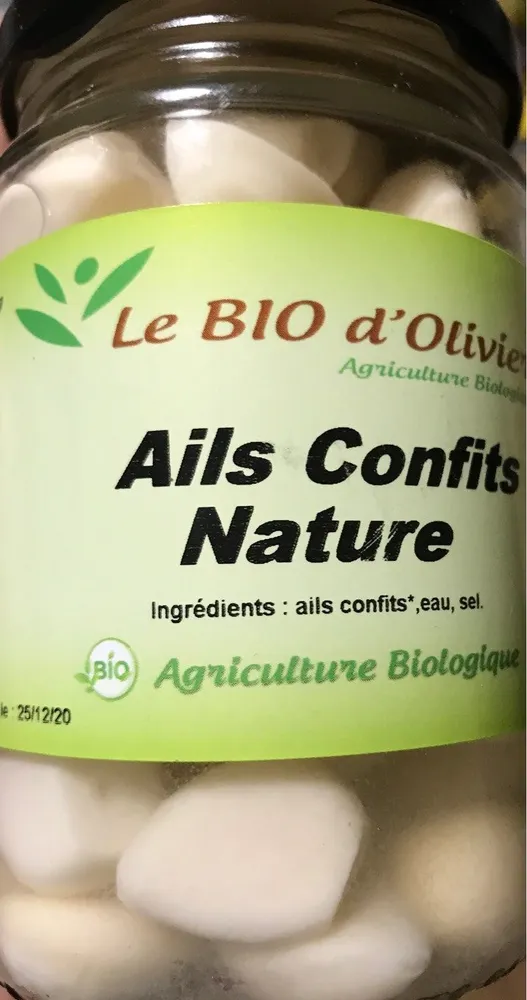 Ail confits nature