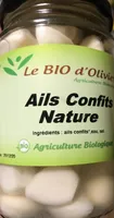 Ail confits nature