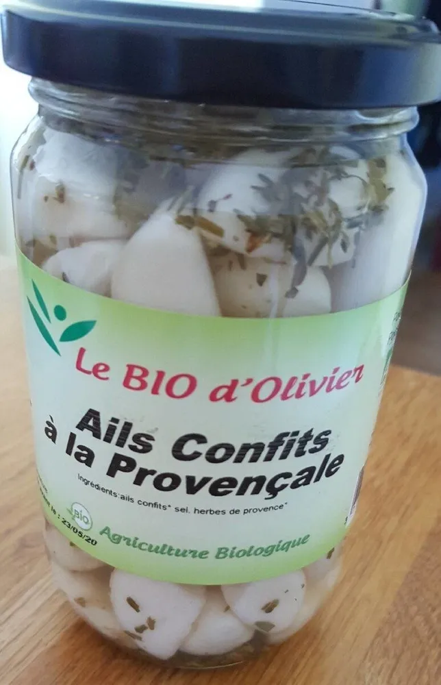 Ails confits à la provençale