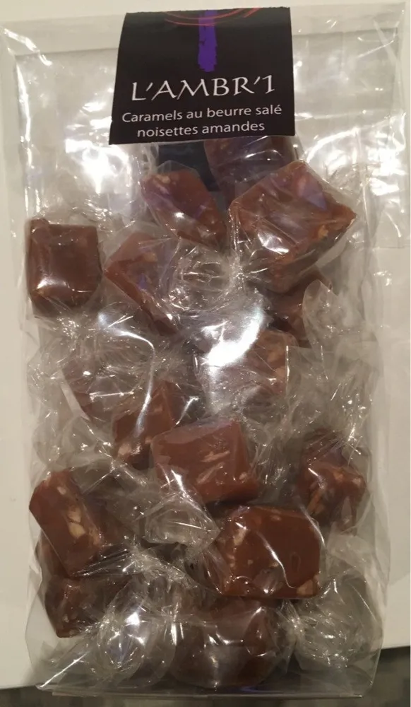 Bonbons Caramel Noisettes Et Amandes
