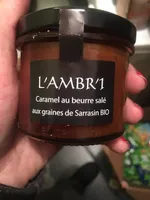 Caramel au beurre salé aux graines de Sarrasin BIO