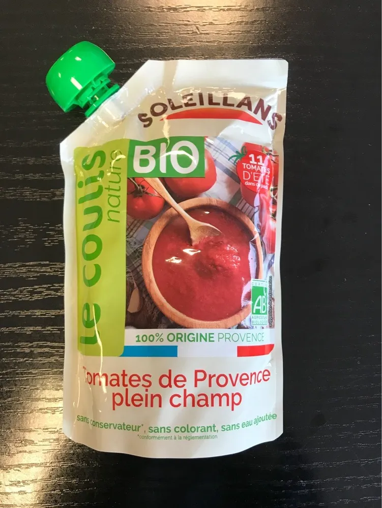 Coulis nature BIO