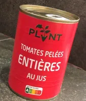 Tomates pelées entières au jus