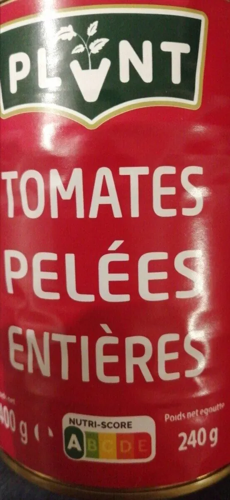 Tomates pelées entières