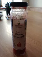 Coulis de fraise groseille