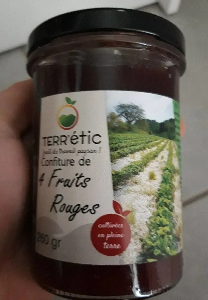 Terr'etic confiture 4 fruits