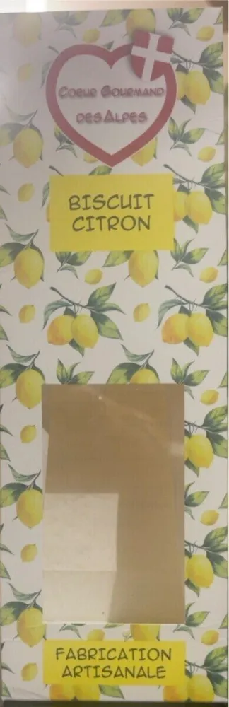 Biscuit citron