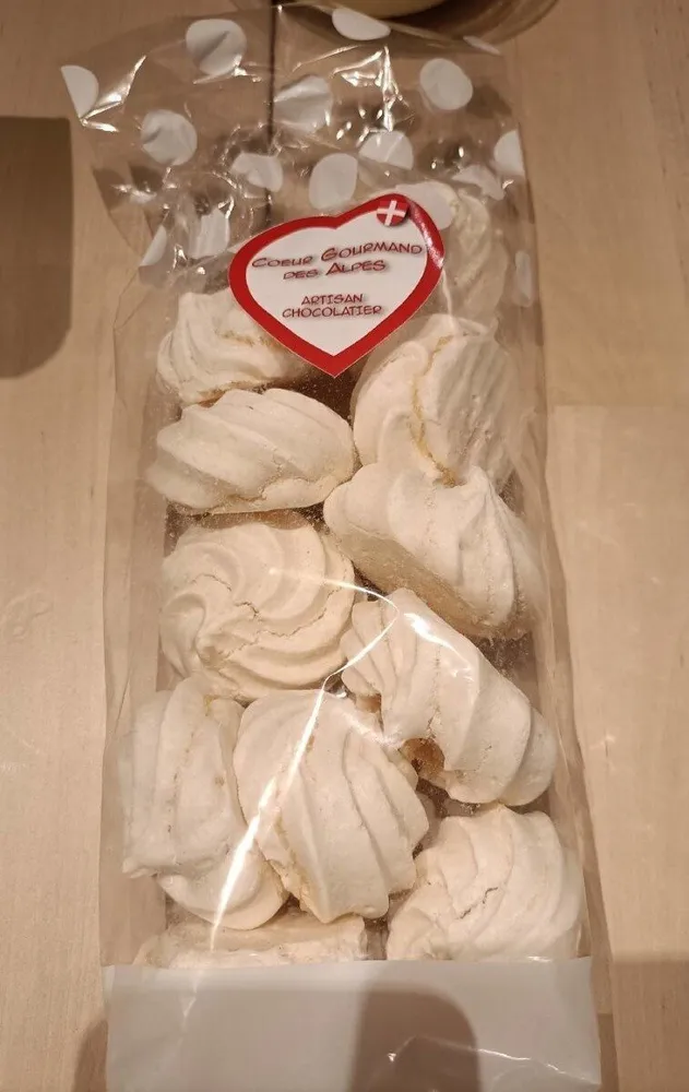 Meringue Coeur gourmand des alpes