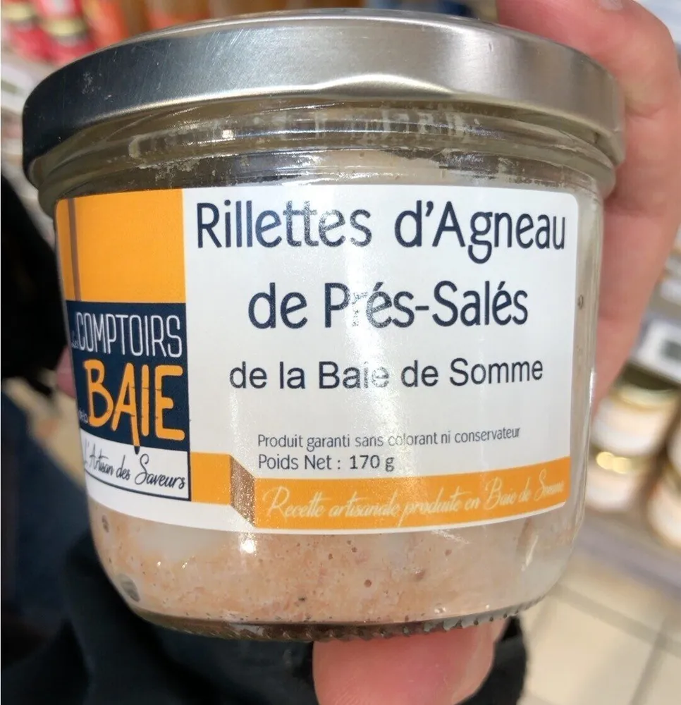 Rillettes d’agneau de Prés-Salés