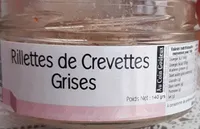 Rillettes de crevettes grises
