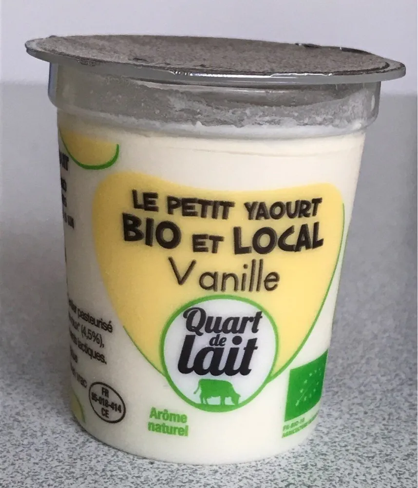 Le Petit Yaourt Bio Et Local Vanille