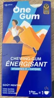 Chewing-gum energisant