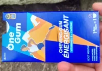 Chewing-gum energisant