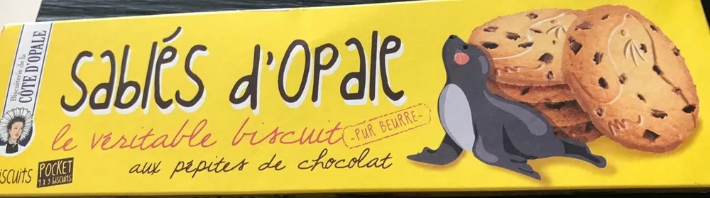 Sablés d'Opale au Pépites de Chocolat