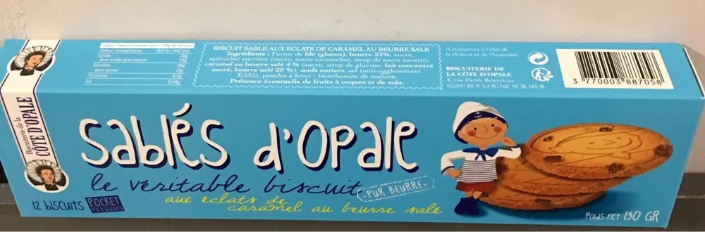 Sablés d'opale