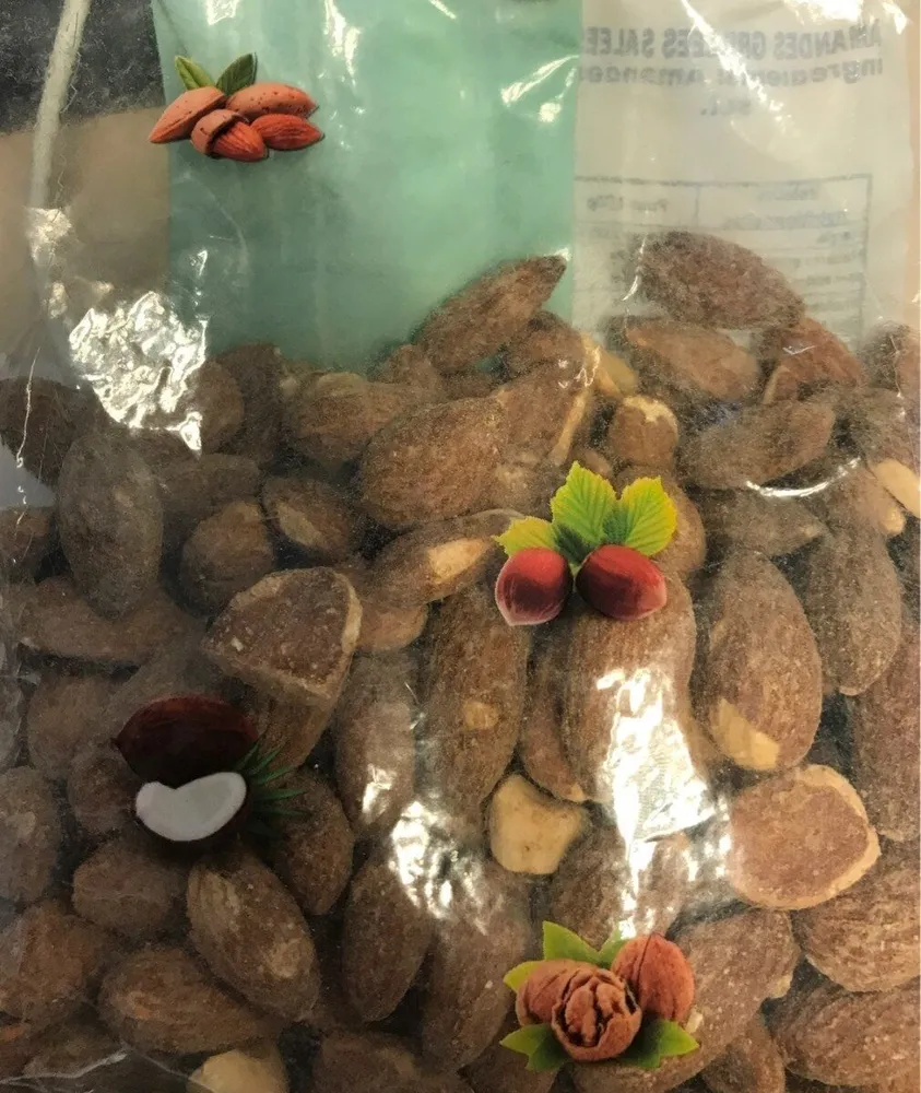 Amandes grillées salées