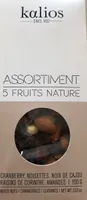 Assortiment 5 fruits nature
