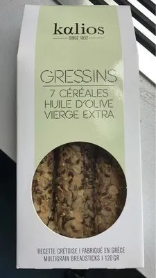 Gressins 7 cereales huile d'olive vierge extra