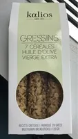 Gressins 7 cereales huile d'olive vierge extra