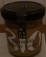 Tartinabke Olives Vertes