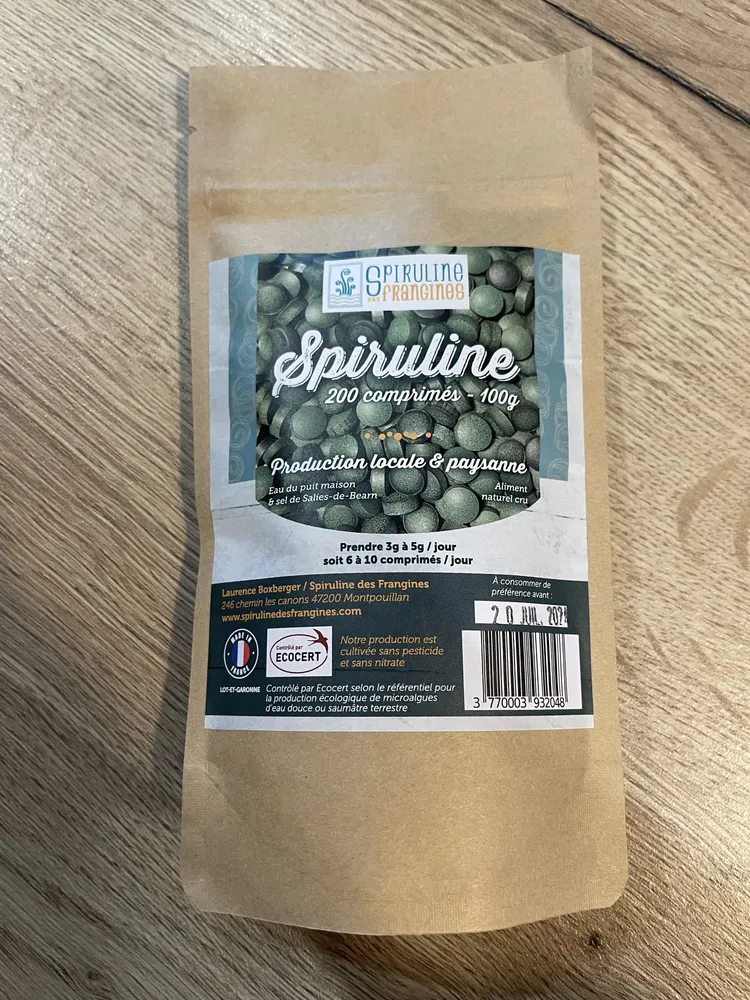 Spiruline - 200 comprimés