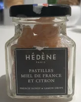 Pastille miel de france et citron