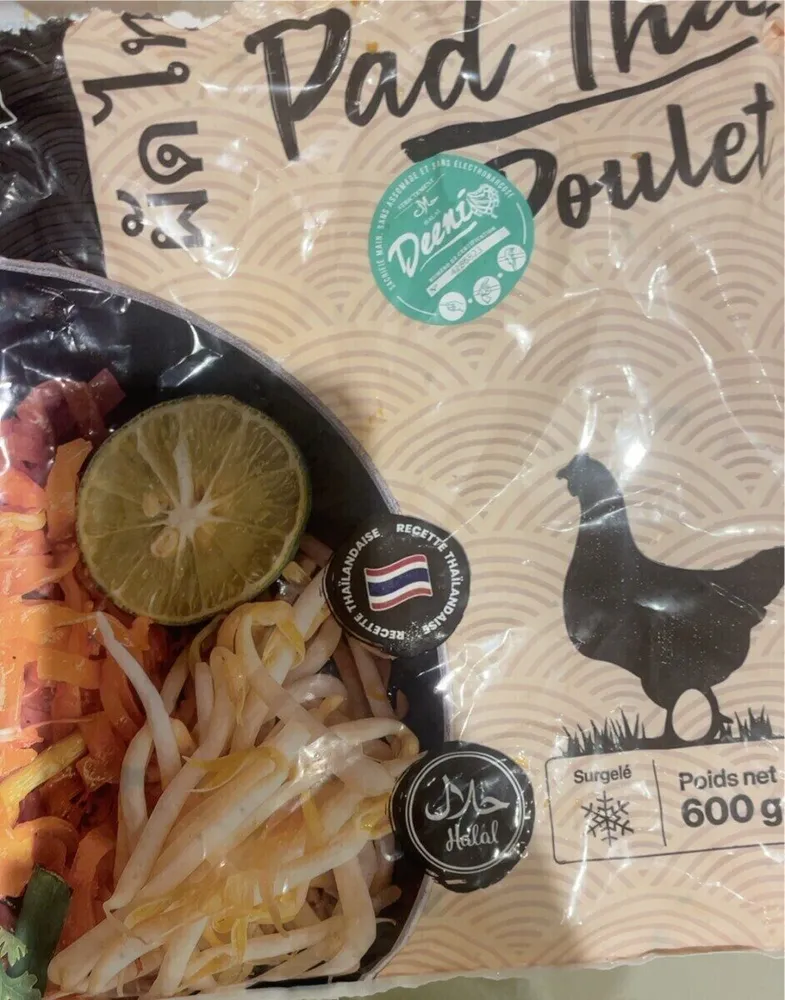Pad thai poulet