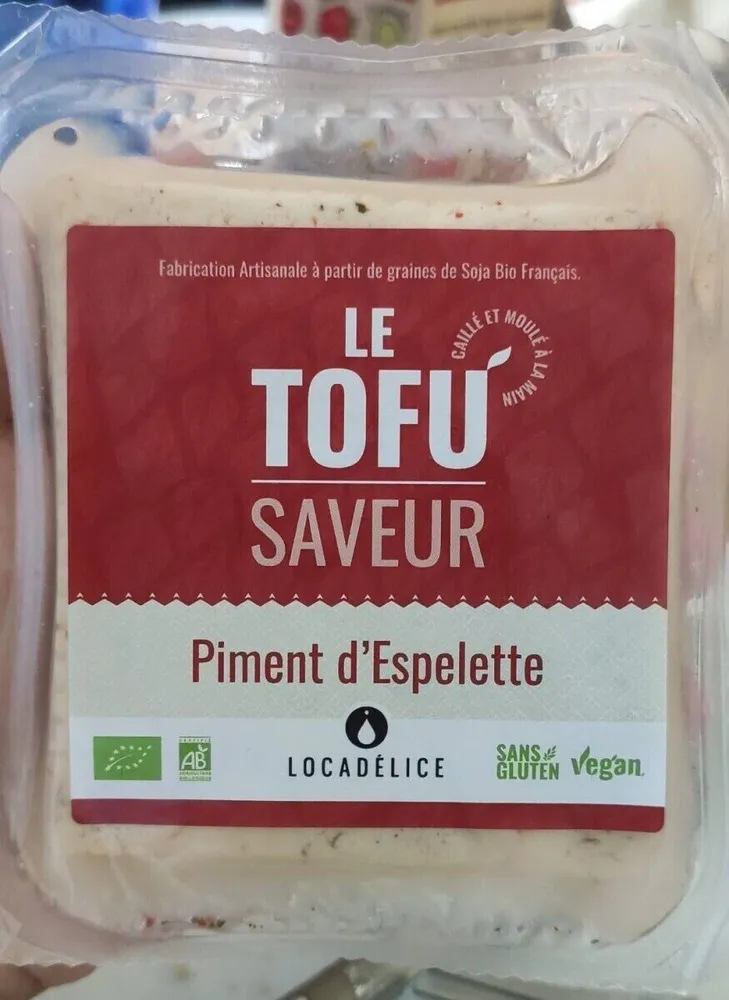 Tofu Piment d'espelette & ail des ours