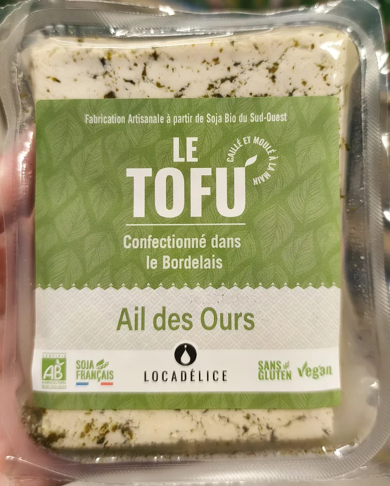 Tofu à l’ail des ours