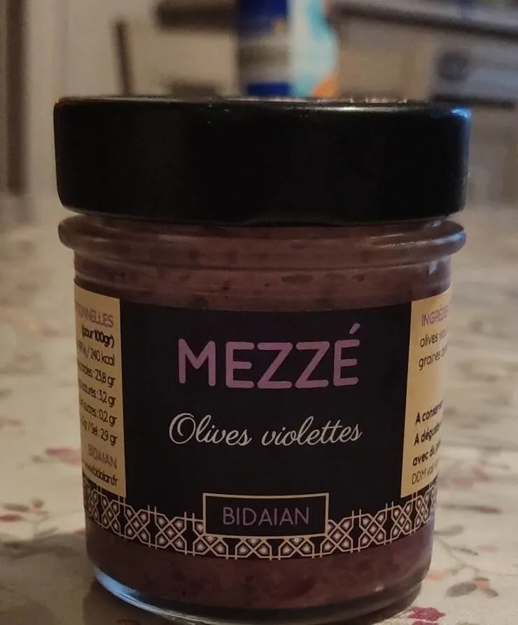Mezzé olives violettes
