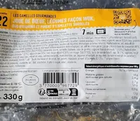 Joue de boeuf, légumes façon wok