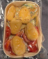 Nuggets de poulet et pomme de terres