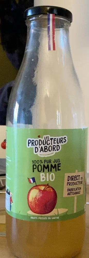 100% pur jus pomme bio
