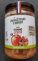 Purée pommes cerises