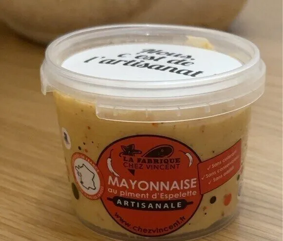Mayonnaise artisanale au Piment d’Espelette
