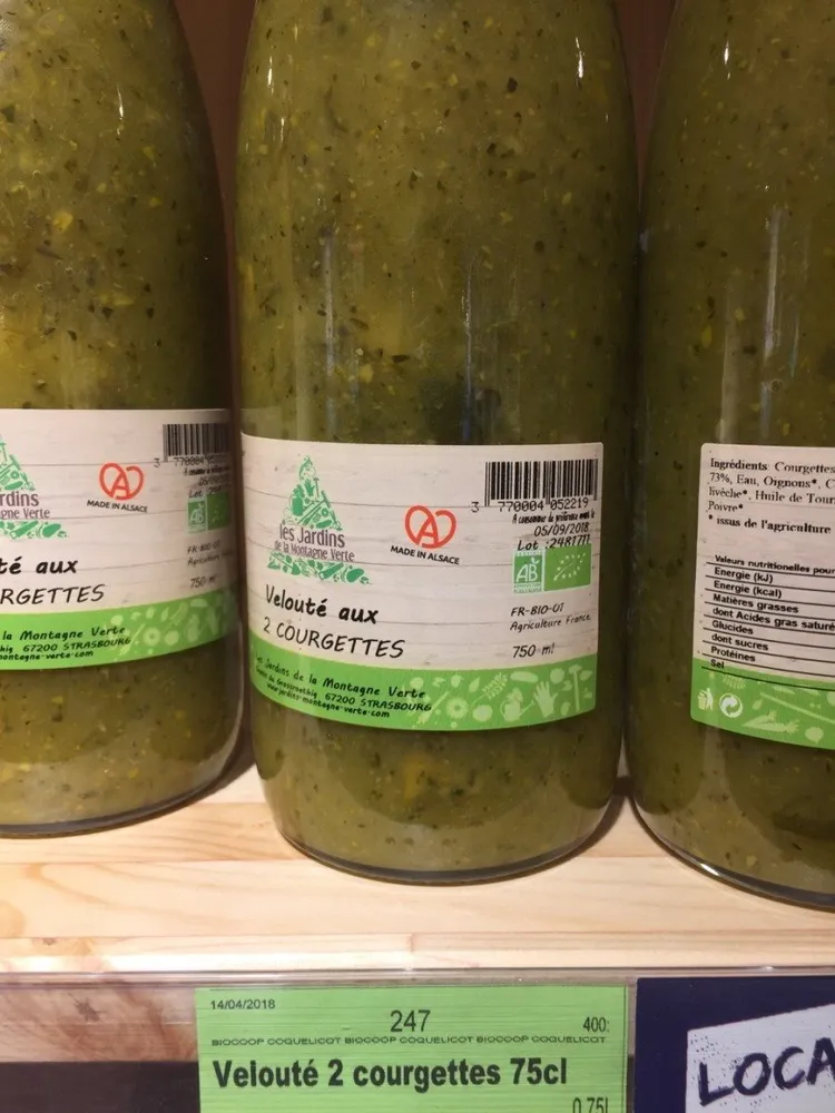 Veloute courgette