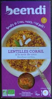 Dal de lentilles corail à la noix de coco
