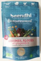 Assaisonnement légumes, algues et gingembre