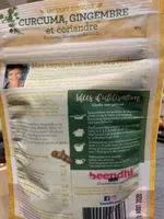 Instant tonique curcuma gingembre et coriandre