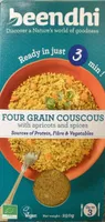 4 grains couscous with apricots and spices